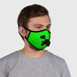 Маска из неопрена Minecraft Creeper Крипер - фото 2