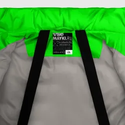 Мужская зимняя куртка 3D Minecraft Creeper Крипер - фото 7