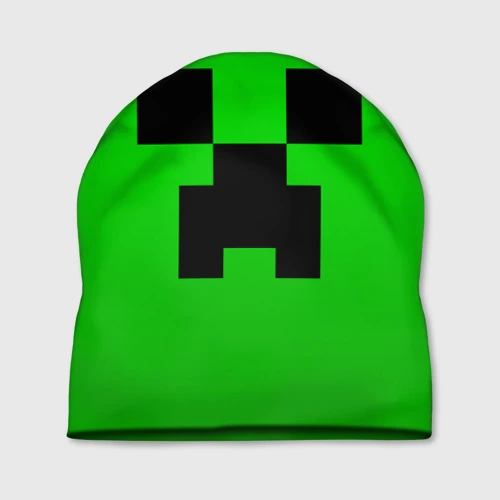 Шапка 3D Minecraft Creeper Крипер
