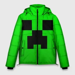 Мужская зимняя куртка 3D Minecraft Creeper Крипер