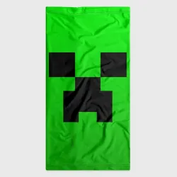 Бандана-труба 3D Minecraft Creeper Крипер - фото 7
