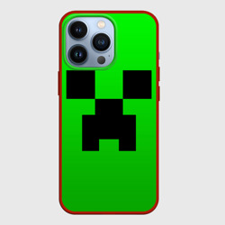 Чехол для iPhone 13 Pro Minecraft Creeper Крипер
