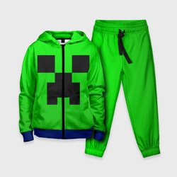 Детский костюм 3D Minecraft Creeper Крипер