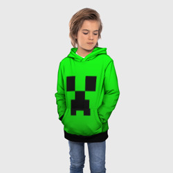 Детская толстовка 3D Minecraft Creeper Крипер - фото 2
