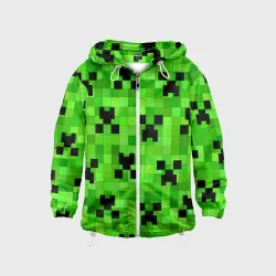 Детская ветровка 3D Minecraft Майнкрафт