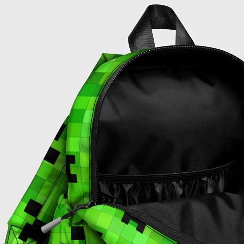 Детский рюкзак 3D с принтом MINECRAFT | МАЙНКРАФТ, фото #4