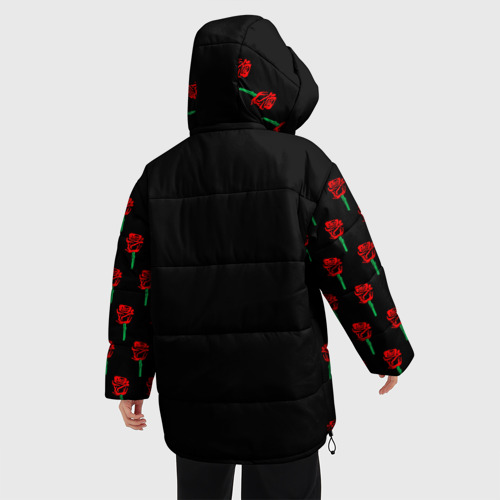 Женская зимняя куртка Oversize ТИКТОКЕР - PAYTON MOORMEIE., цвет черный - фото 4