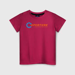 Детская футболка хлопок Aperture Laboratorie