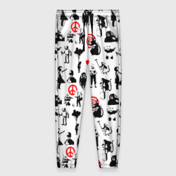 Женские брюки 3D Banksy
