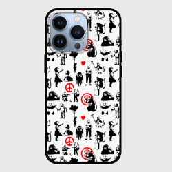 Чехол для iPhone 13 Pro Banksy