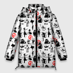 Женская зимняя куртка Oversize Banksy