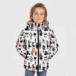 Зимняя куртка для мальчиков 3D Banksy - фото 2