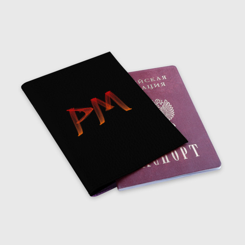 Обложка для паспорта матовая кожа Пэйтон Мурмайер, цвет фиолетовый - фото 3