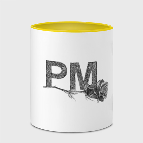 Кружка с полной запечаткой Payton Moormeier, цвет белый + желтый - фото 4