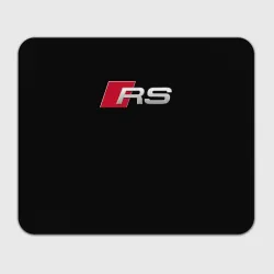Прямоугольный коврик для мышки Audi RS Ауди РС +спина