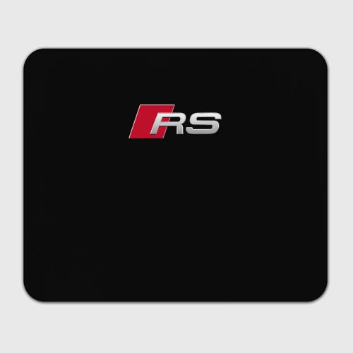 Прямоугольный коврик для мышки Audi RS Ауди РС +спина