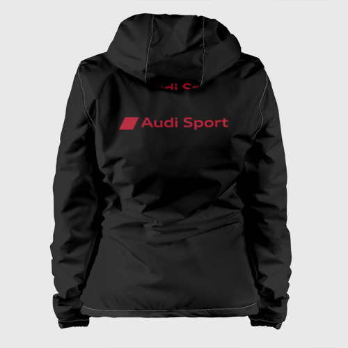 Женская куртка 3D Audi RS Ауди РС +спина, цвет черный - фото 2