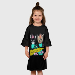 Детское платье 3D Кис-Кис - фото 2