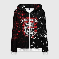 Мужская толстовка 3D на молнии Stigmata Стигмата