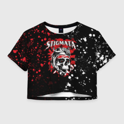 Женская футболка Crop-top 3D Stigmata Стигмата