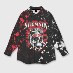 Мужская рубашка oversize 3D Stigmata Стигмата