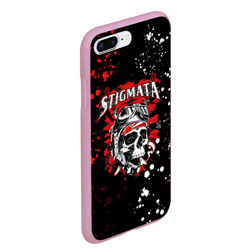 Чехол для iPhone 7Plus/8 Plus матовый Stigmata Стигмата, цвет розовый - фото 3