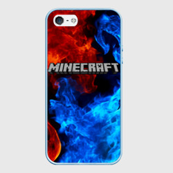 Чехол для iPhone 5/5S матовый Minecraft Майнкрафт