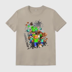 Мужская футболка хлопок Minecraft