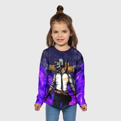 Детский лонгслив 3D PUBG - фото 2