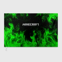Флаг 3D Minecraft Майнкрафт