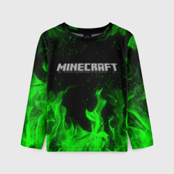 Детский лонгслив 3D Minecraft Майнкрафт