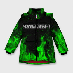 Зимняя куртка для девочек 3D Minecraft Майнкрафт