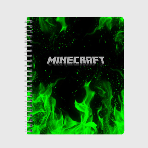 Тетрадь Minecraft Майнкрафт, цвет клетка