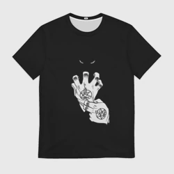 Мужская футболка 3D Выжигющий Искру