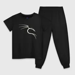 Детская пижама хлопок Kali Linux
