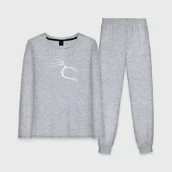 Женская пижама с лонгсливом хлопок Kali Linux