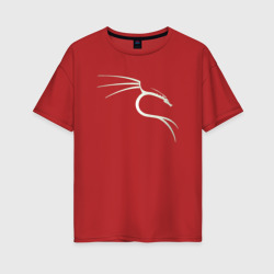 Женская футболка хлопок Oversize Kali Linux