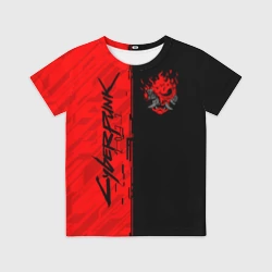 Детская футболка 3D Cyberpunk 2077 Киберпанк