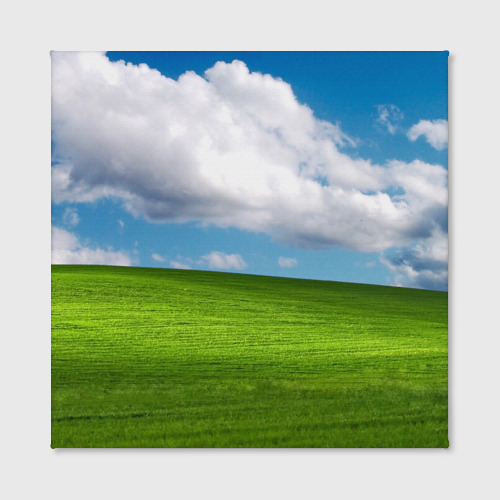 Холст квадратный Заставка Windows - фото 2