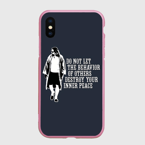 Чехол для iPhone XS Max матовый The Big Lebowski Фото 01 Чехол для iPhone XS Max матовый The Big Lebowski Фото 01