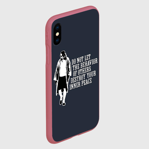 Чехол для iPhone XS Max матовый The Big Lebowski Фото 01 Чехол для iPhone XS Max матовый The Big Lebowski Фото 01