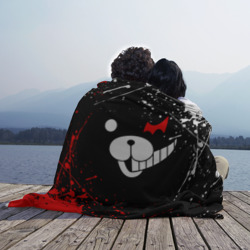 Плед 3D Monokuma краснобелые брызги - фото 2