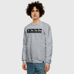 Мужской свитшот хлопок Сарказм - фото 2
