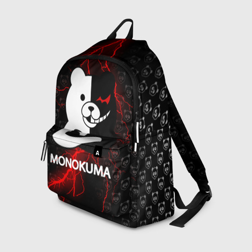 Рюкзак 3D Монокума с красной молнией