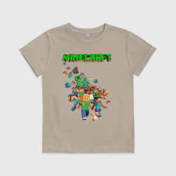 Детская футболка хлопок Minecraft