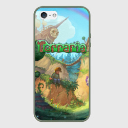 Чехол для iPhone 5/5S матовый Terraria