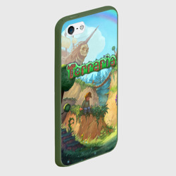 Чехол для iPhone 5/5S матовый Terraria - фото 2