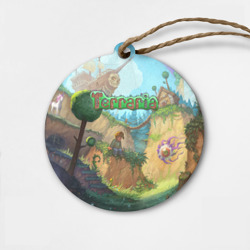 Деревянная игрушка круг Terraria