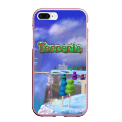Чехол для iPhone 7Plus/8 Plus матовый Terraria world