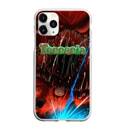 Чехол для iPhone 11 Pro Max матовый Terraria